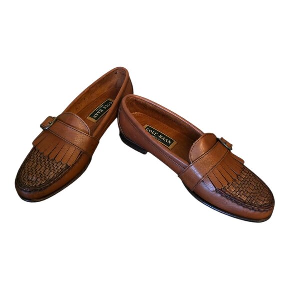NWOT  -  COLE HAAN Slip-on Leather Loafers sz 9N  -  NWOT - Picture 1 of 5
